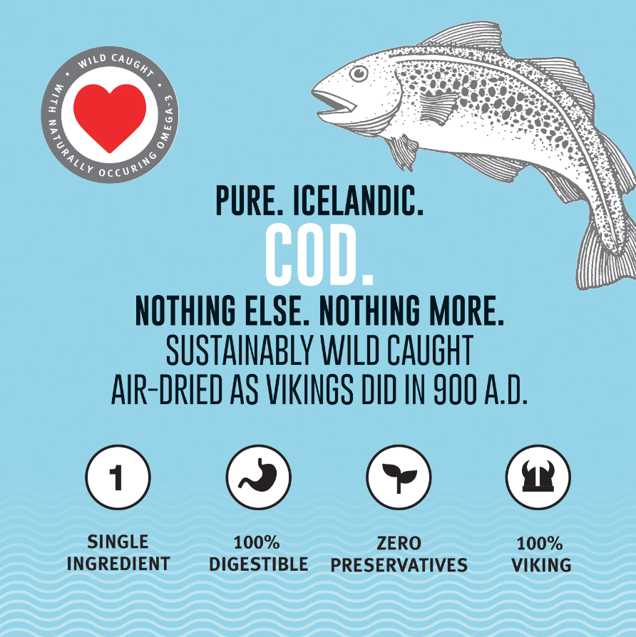 Hand Wrapped Cod Skin Short 5" Chew Sticks for Dogs - Equine Exchange Tack Shop