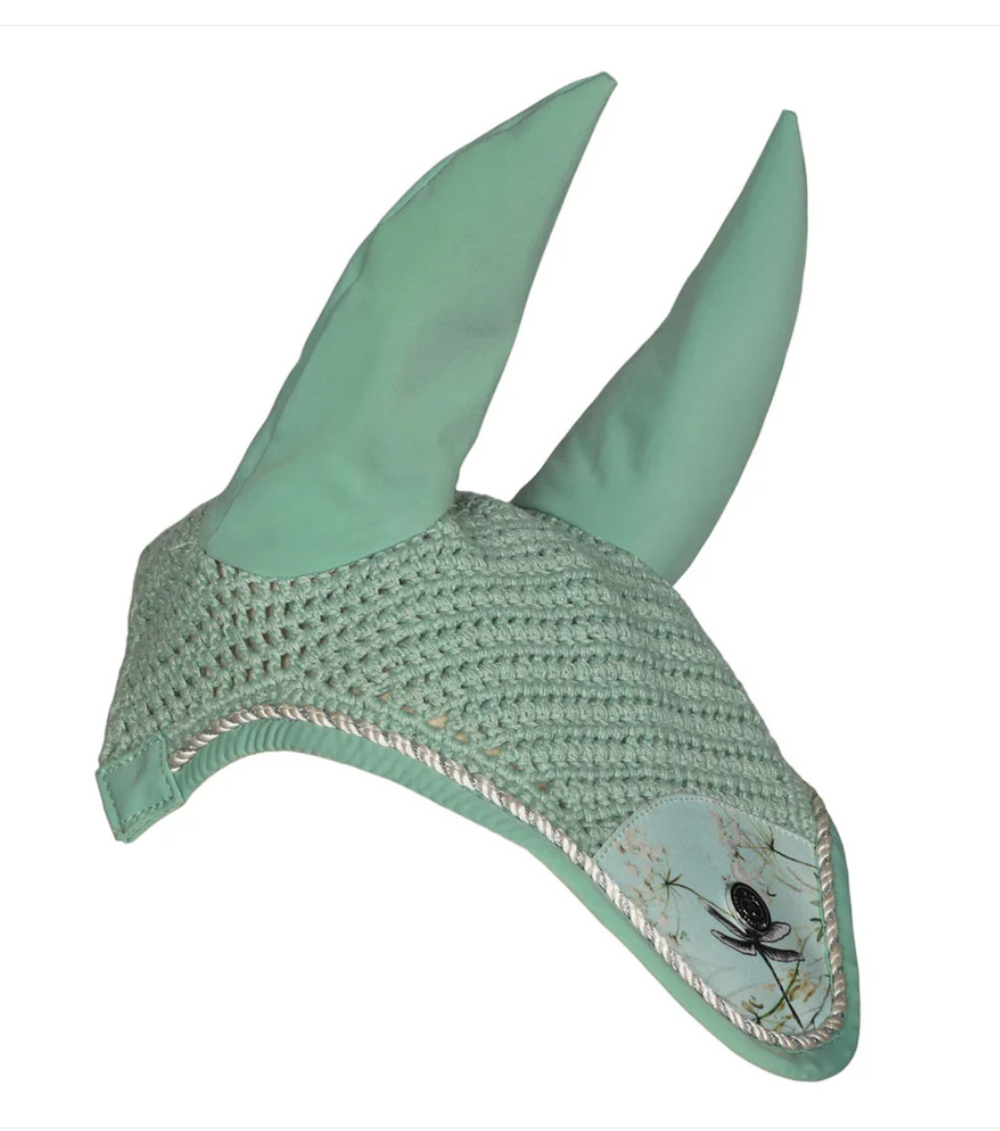 DappleBay Dragonfly Meadow Fly Bonnet - Equine Exchange Tack Shop
