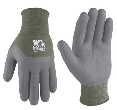Women’s Winter-Lined Latex Coated Knit Wrist Glove - MEDIUM - Equine Exchange Tack Shop