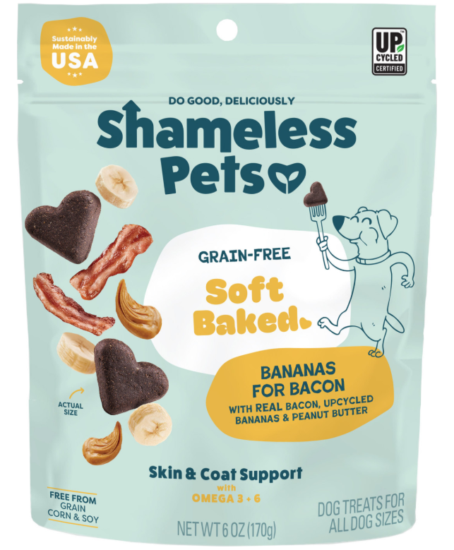 SHAMELESS PETS SOFT BAKED DOG BISCUITS - 6oz