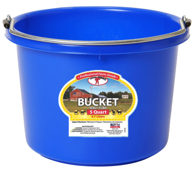 Little Giant Pail 5qt - Equine Exchange Tack Shop