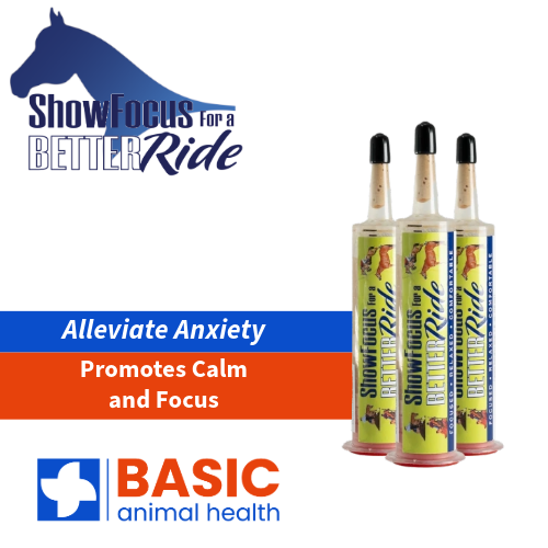 ShowFocus for a BetterRide Gel for Horses - 3 Pack - Equine Exchange Tack Shop