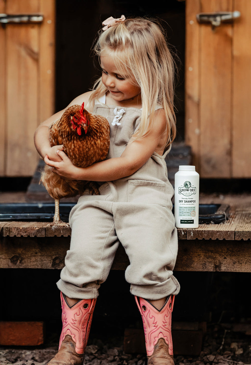 Show Off Honestly Herbal Dry Shampoo - Equine Exchange Tack Shop