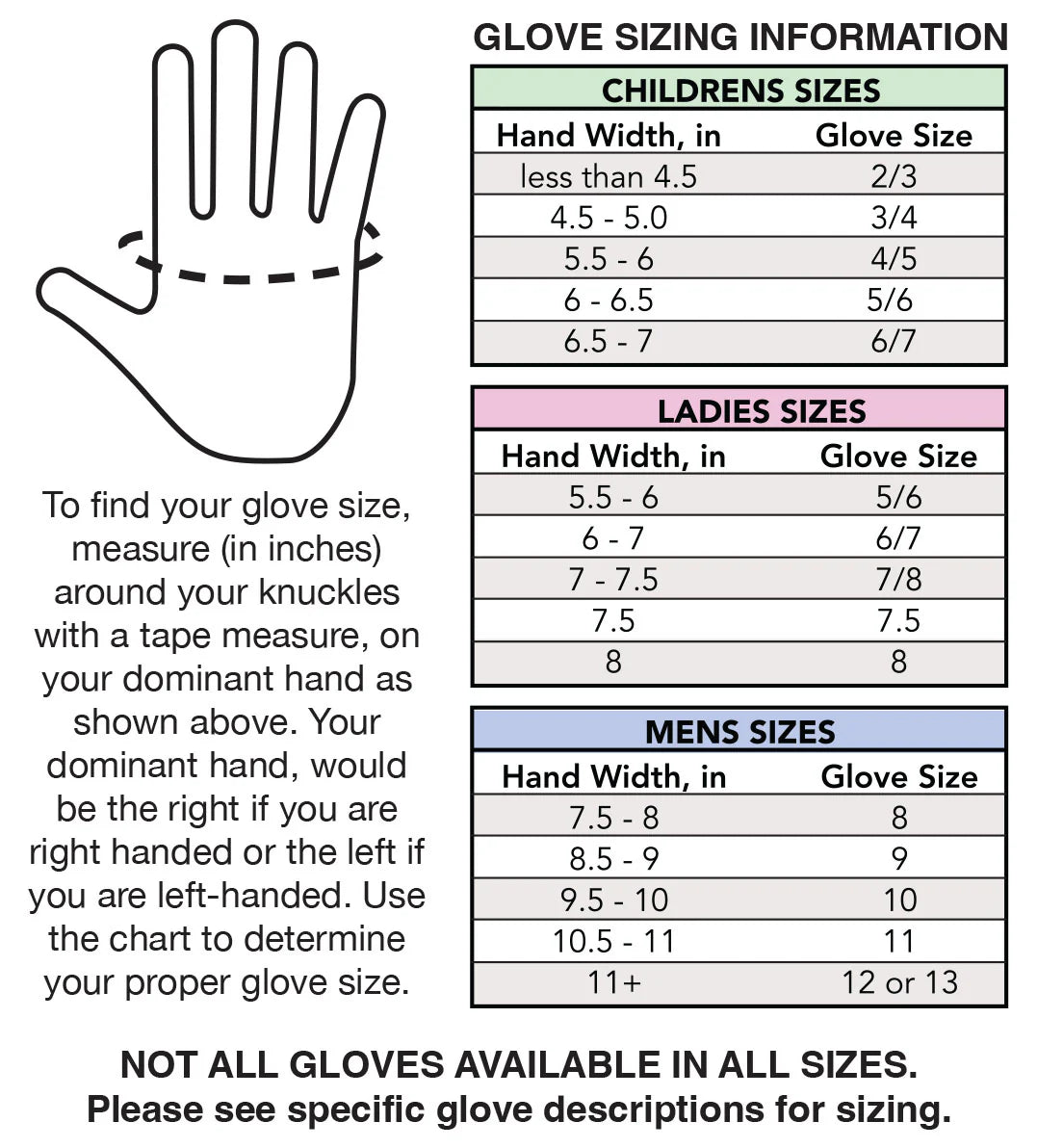 SSG All Weather Gloves