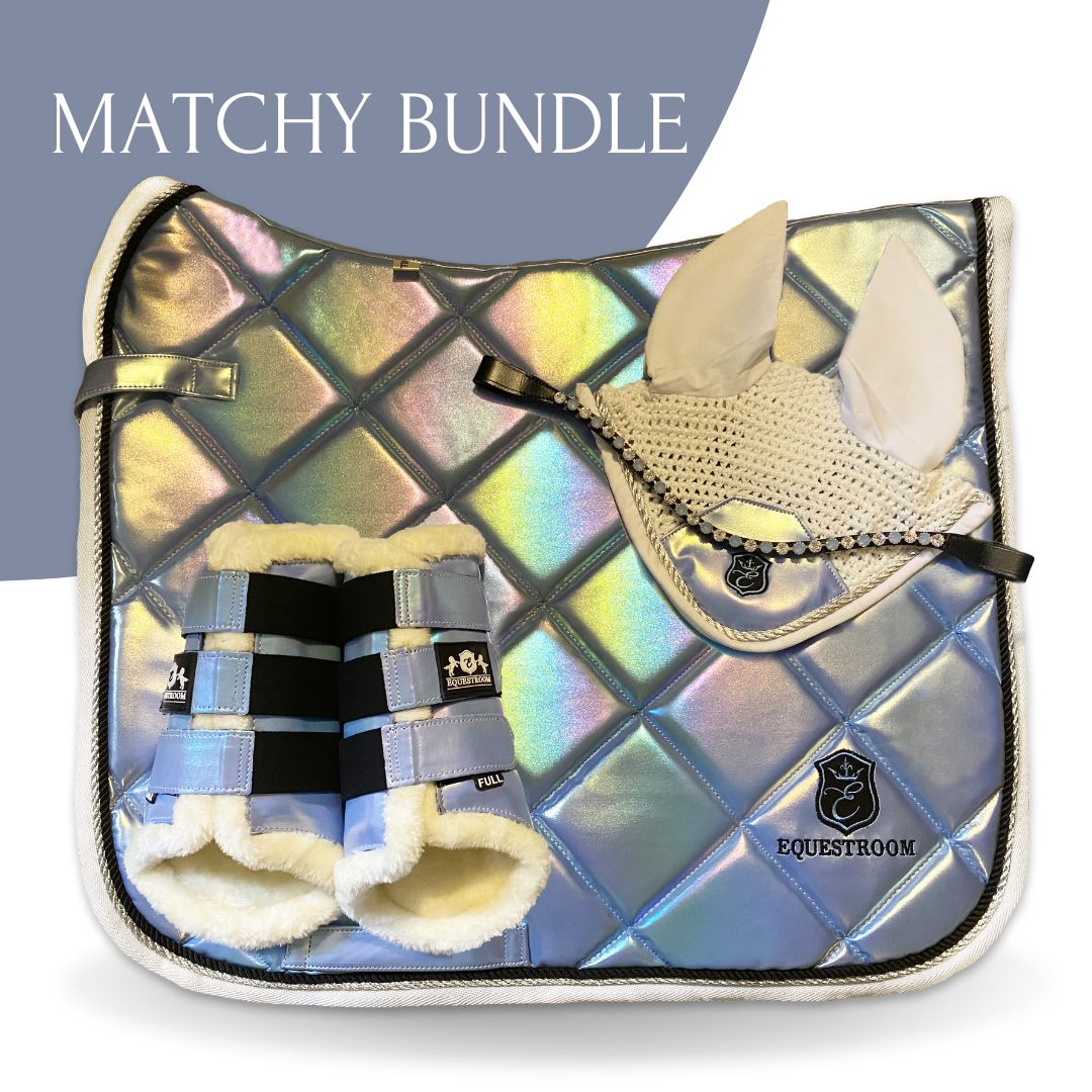 Azurine Saddle Pad Set - Equine Exchange Tack Shop