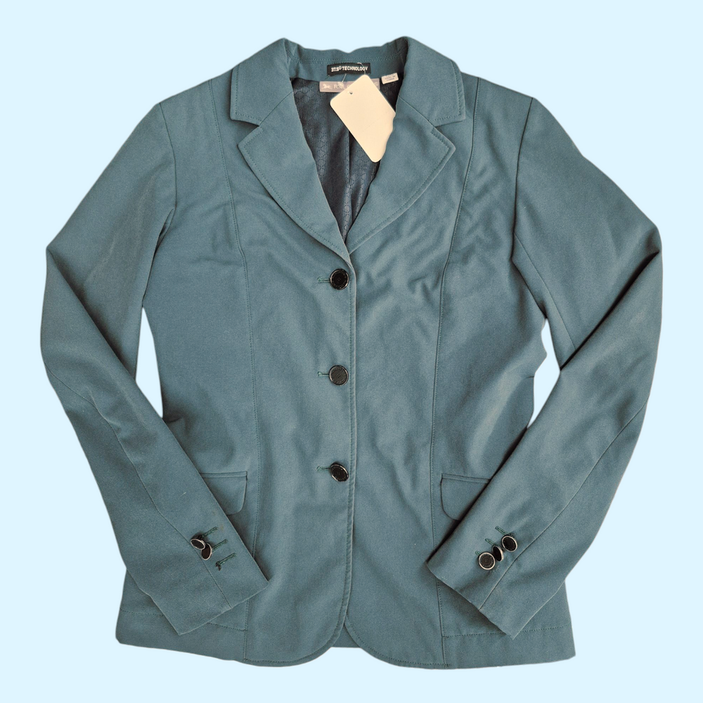 R.J. Classics Skylar Junior Show Coat in Evergreen - Children's 14R - Equine Exchange Tack Shop