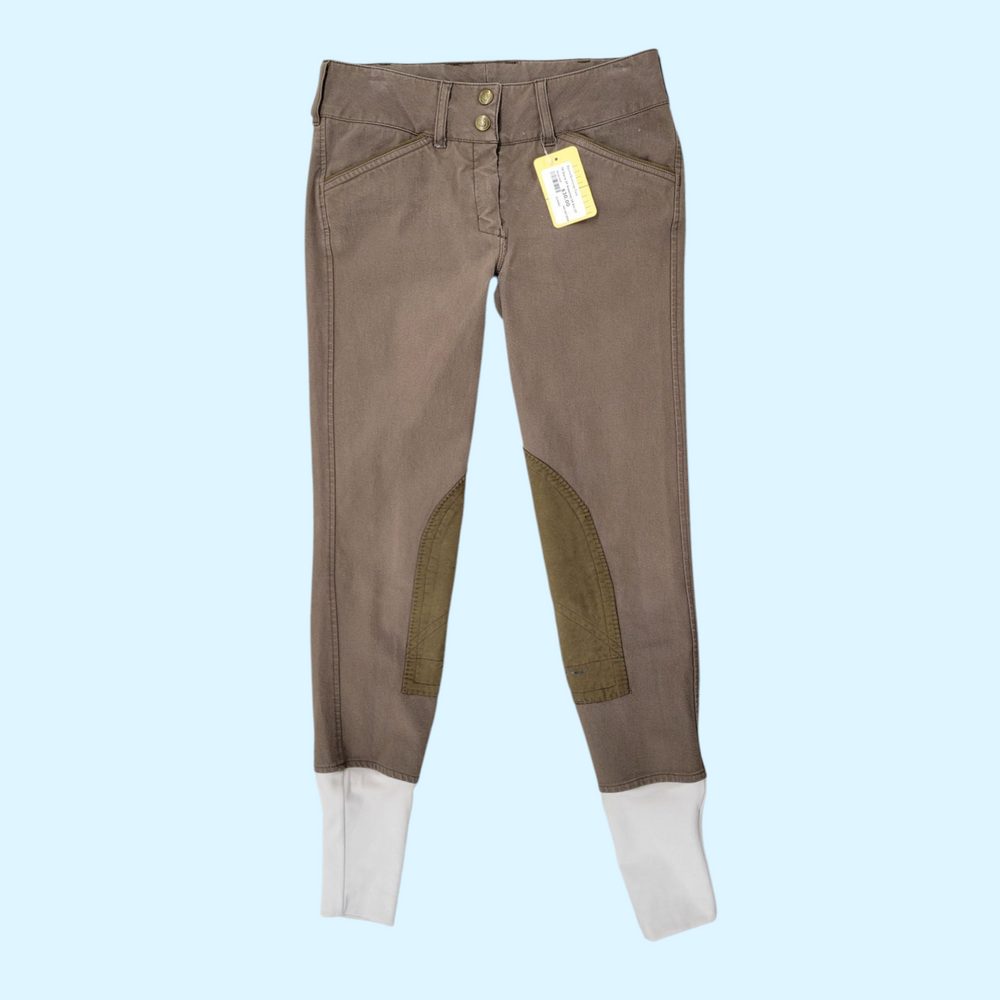 Tuffrider Sierra Knee Patch Breeches in Brown - 26 - Equine Exchange Tack Shop
