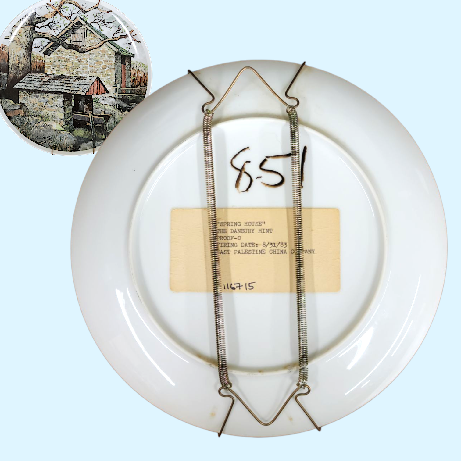 Set of 3 Decorative Farmhouse Plates - Equine Exchange Tack Shop