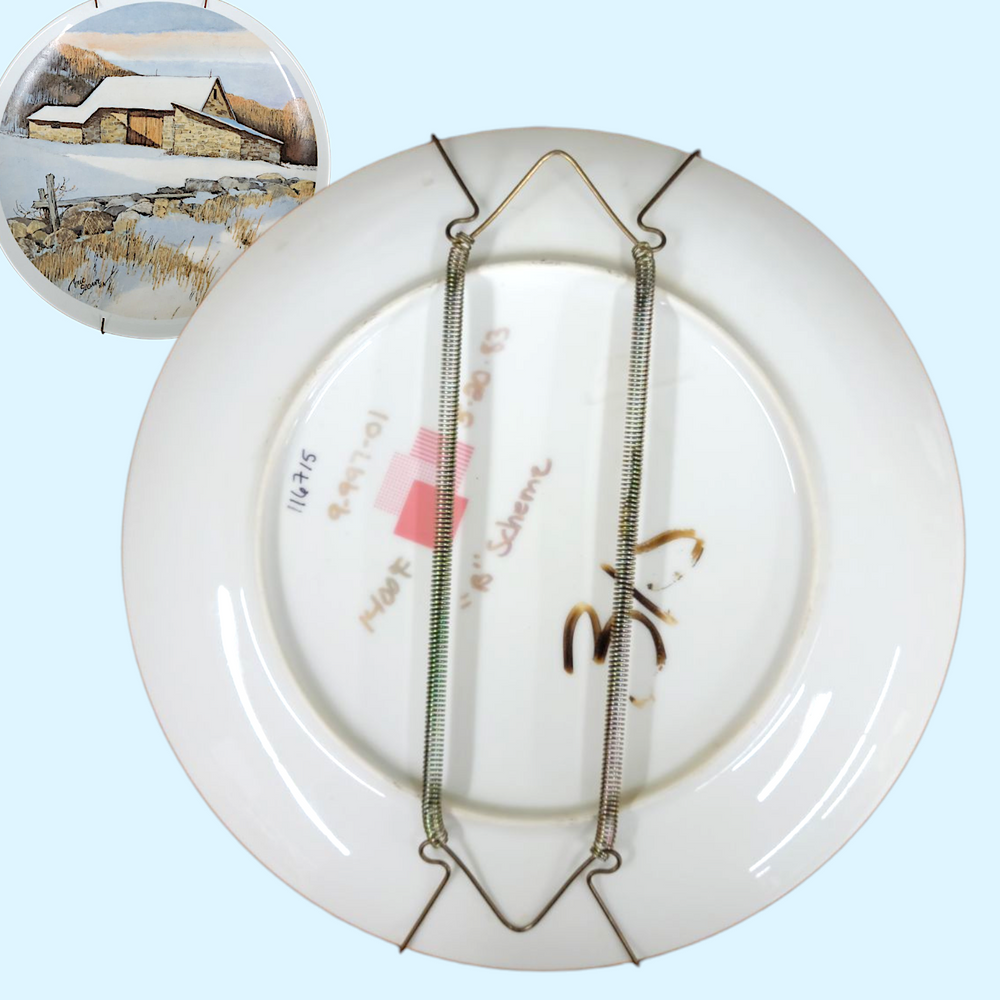 Set of 3 Decorative Farmhouse Plates - Equine Exchange Tack Shop