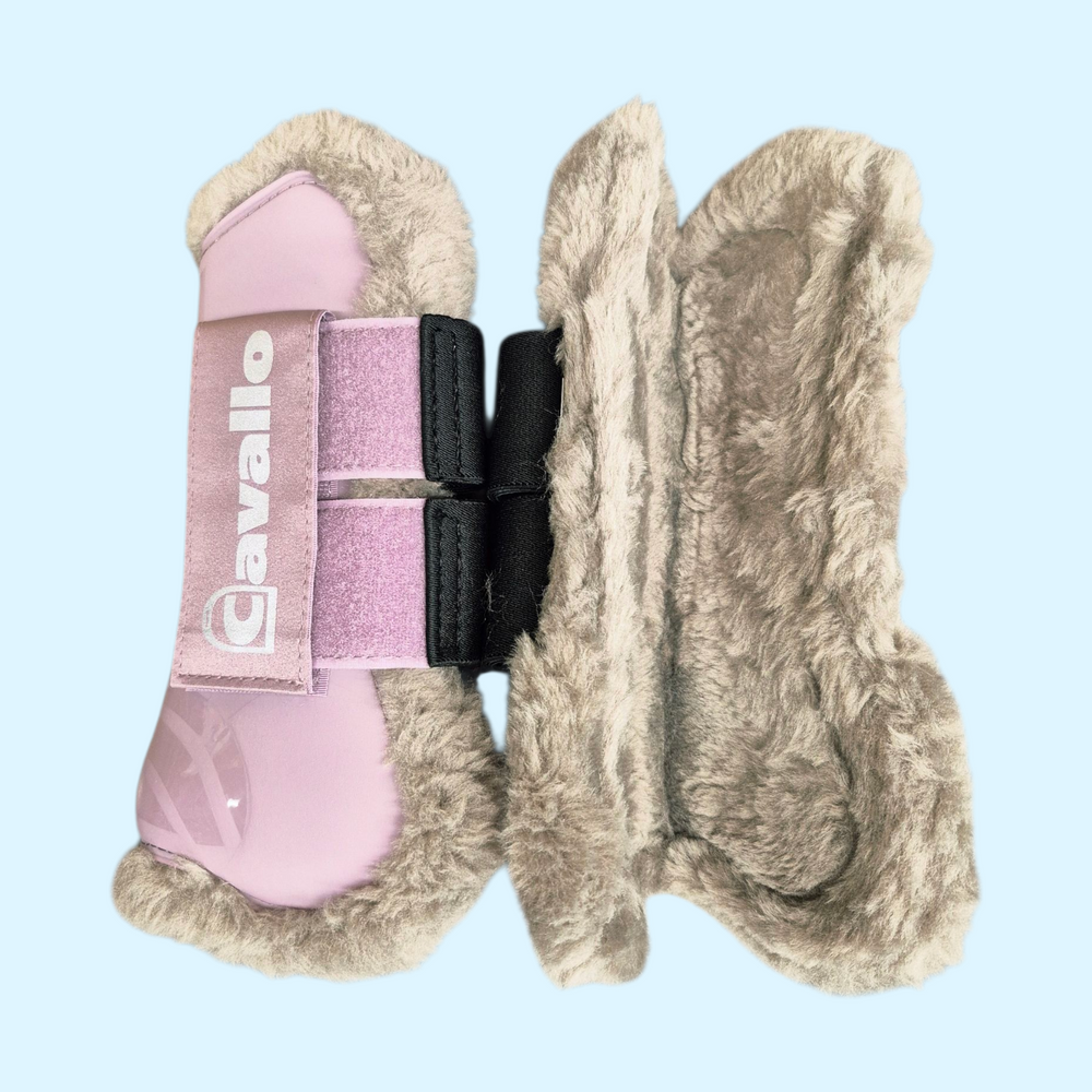 Cavallo Himiko Open Front Boots in Dusty Lilac - Full - Equine Exchange Tack Shop