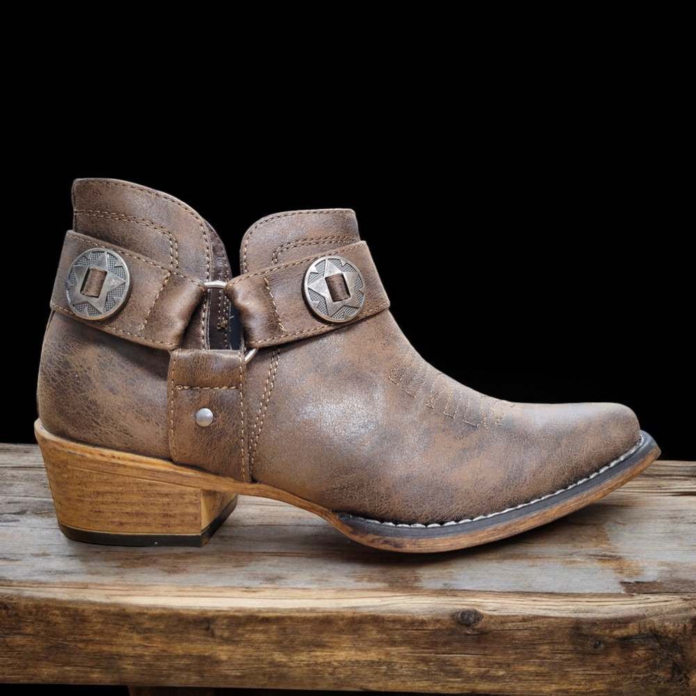 Roper Ladies' Ava Snip Toe Shorty - Equine Exchange Tack Shop