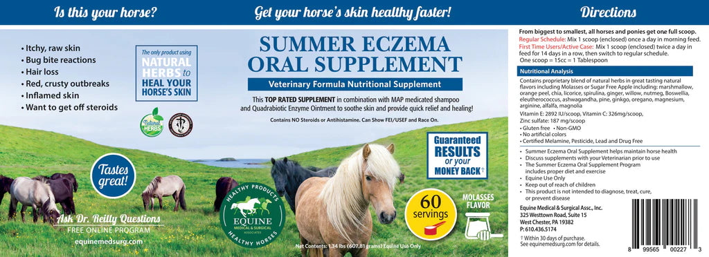 Summer Eczema Oral Supplement