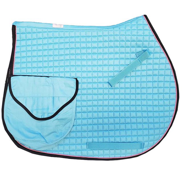 Cotton Quilted Trail Riding Pad with Pockets