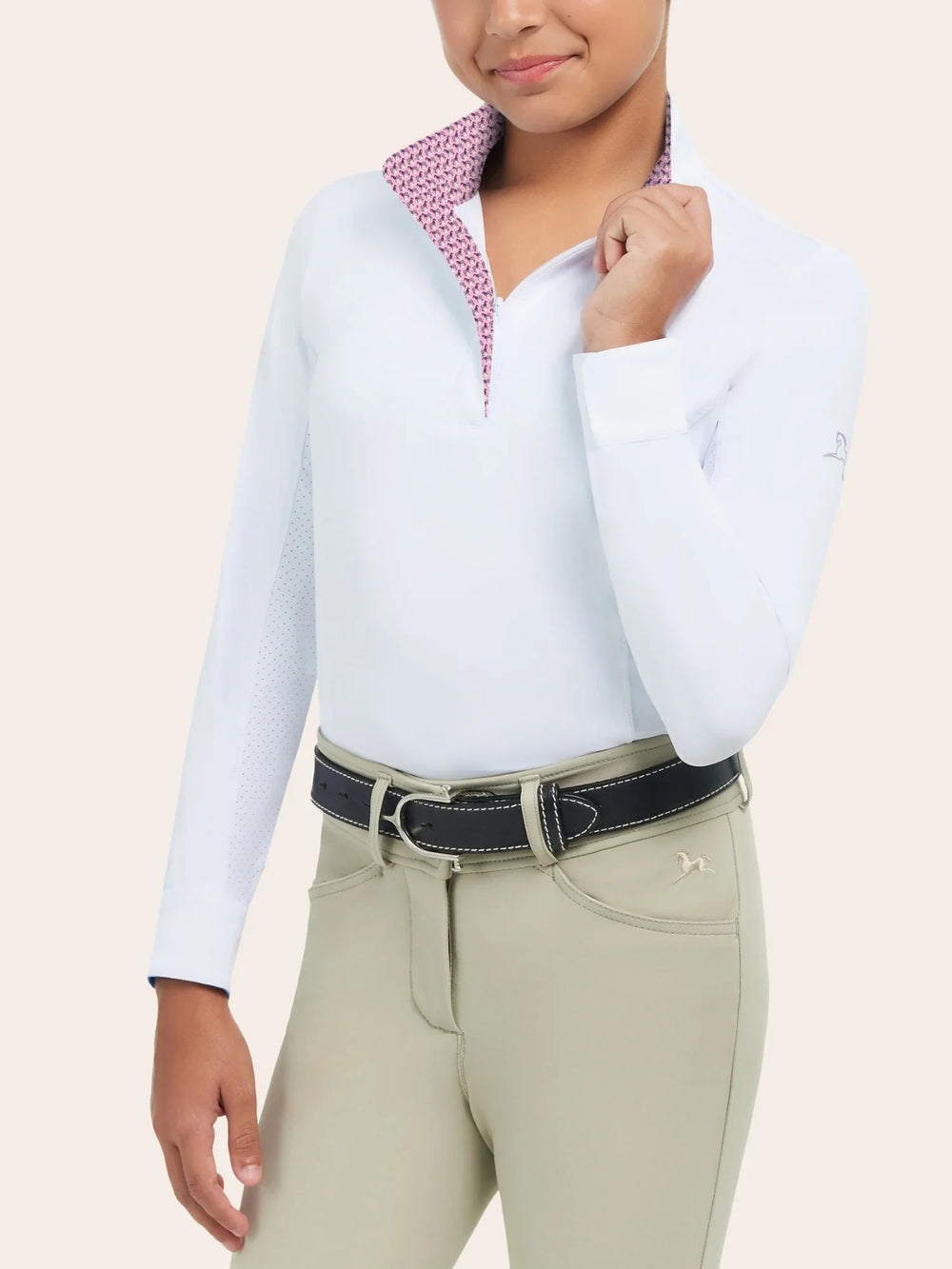 RJ Classics Tori JR Long Sleeve Show Shirt - Equine Exchange Tack Shop