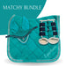 Teal Saddle Pad Set - Equine Exchange Tack Shop