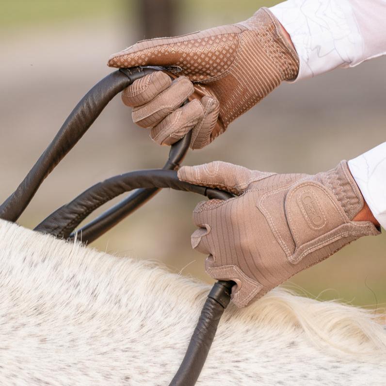 The Heather Comfort Connect Rein- Supportive Padded reins For Weak Hands and Better Connection - Equine Exchange Tack Shop