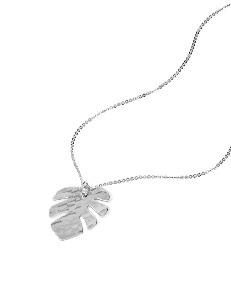 Tropical Leaf Necklace