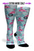 Tropical Flamingo Compression Socks - Equine Exchange Tack Shop