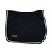 Black Cotton Oblique Euro Saddle Pad - Equine Exchange Tack Shop