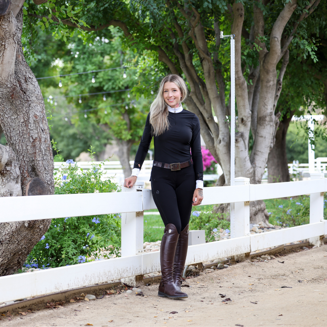 Kimberly Full Seat Breeches - Black - Equine Exchange Tack Shop