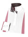Ladies "Luna II" Pink Long Sleeve Performance Show Shirt with Diamond and Daisy Trim - Equine Exchange Tack Shop