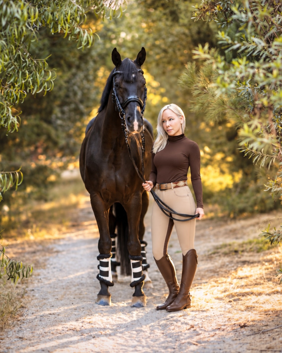 Jill - Long Sleeve Activewear Turtleneck