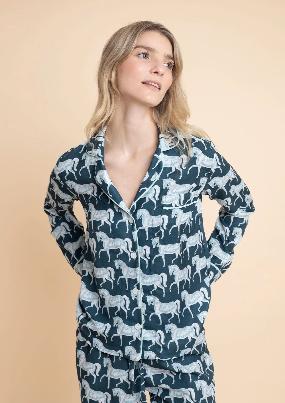 Blodsomare Print Crystal PJs Set