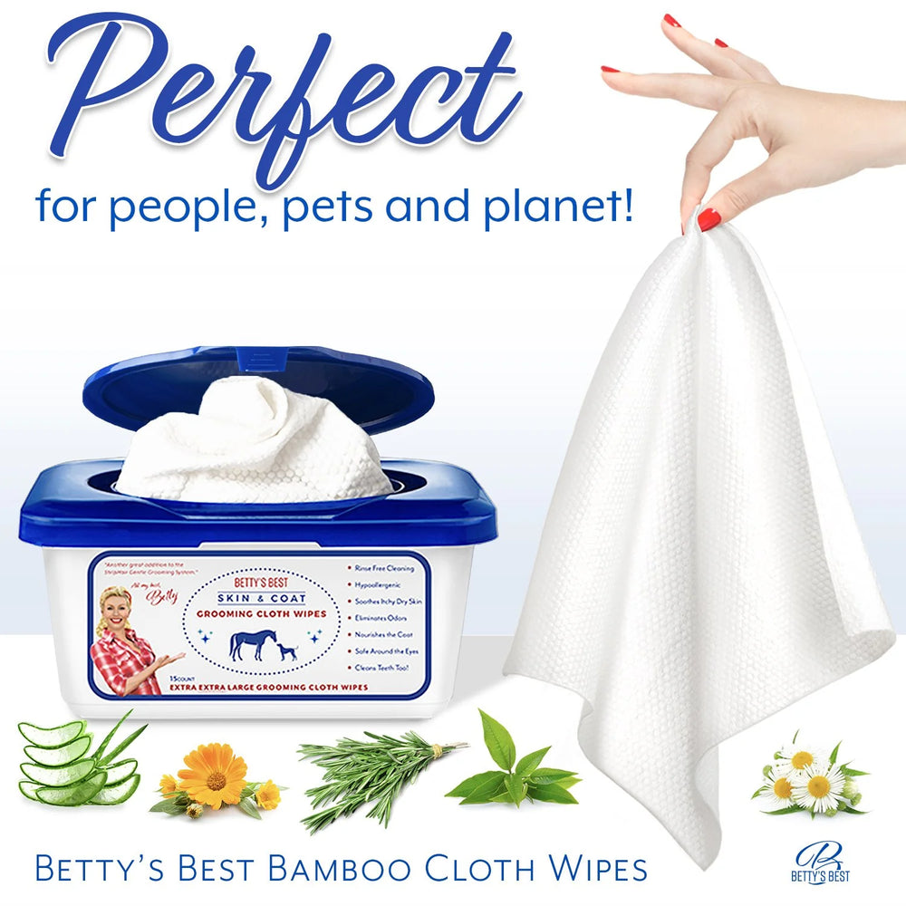 Betty's Best Grooming Wipes - Equine Exchange Tack Shop