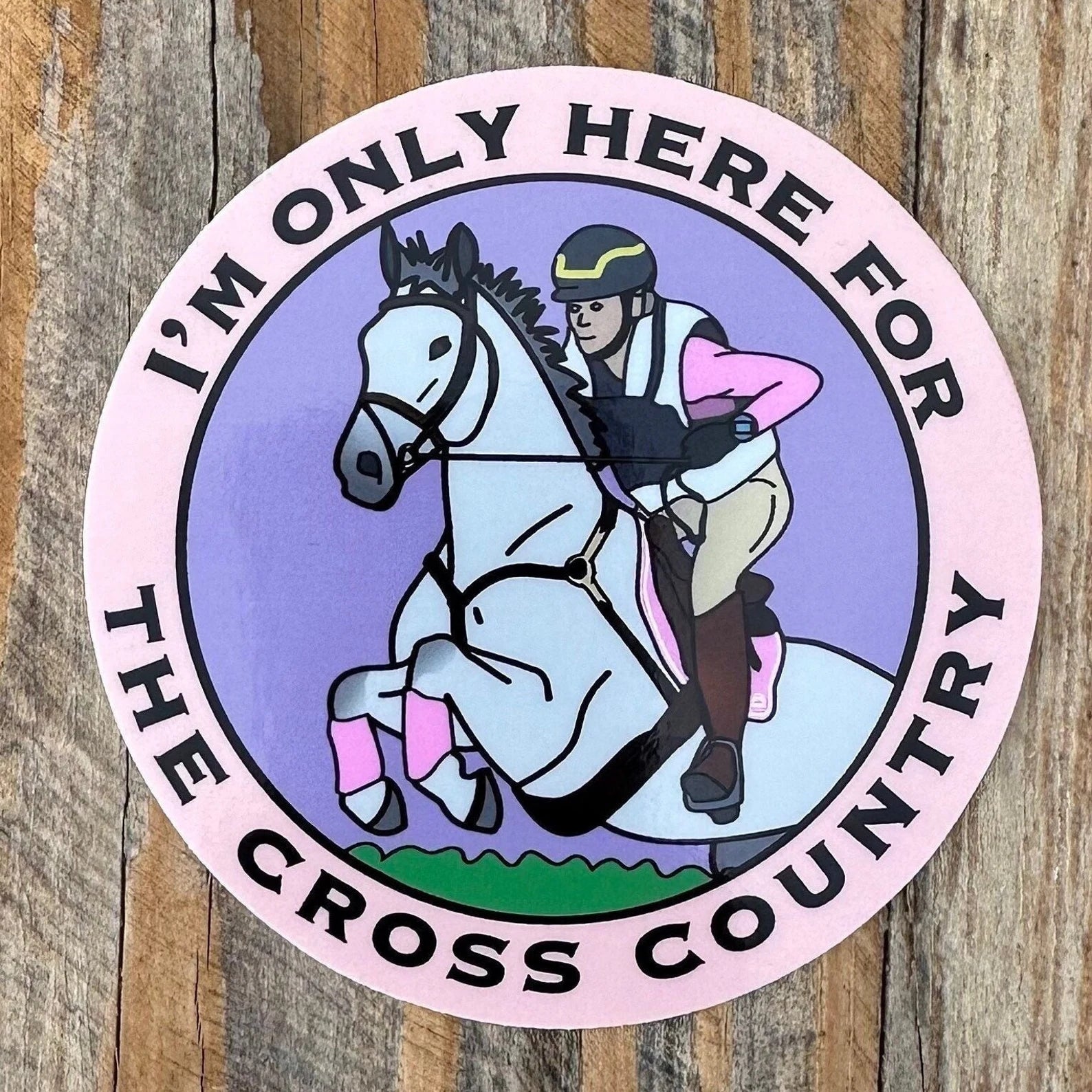 Cross Country Sticker