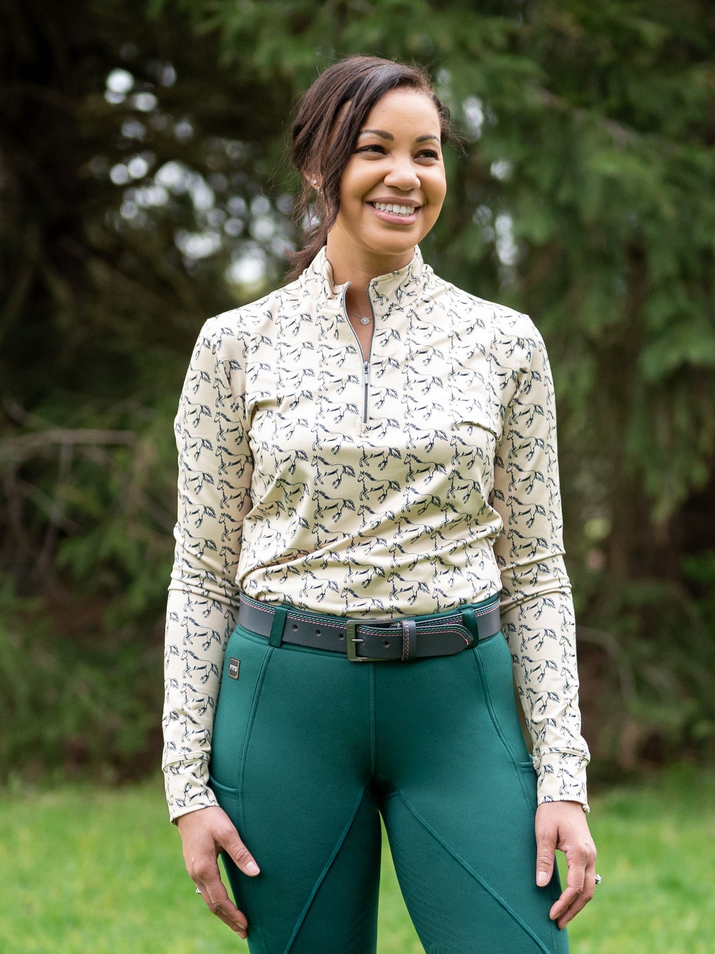Ayra Long Sleeve Fall Winter Tech Shirt - Equine Exchange Tack Shop