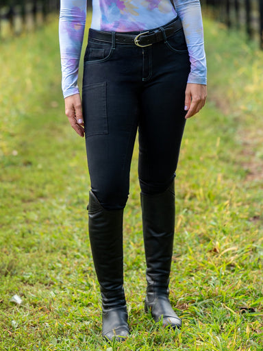 Denim Full Seat Tread Breech - Equine Exchange Tack Shop
