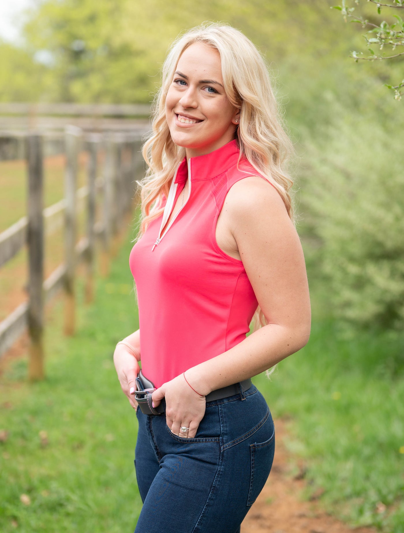 Tori Sleeveless Sun-Shirt - Equine Exchange Tack Shop