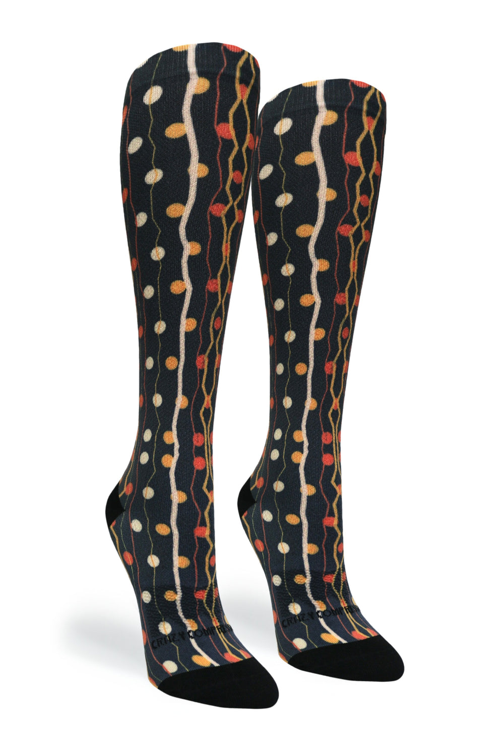 Zigzag Dots Compression Socks - Equine Exchange Tack Shop