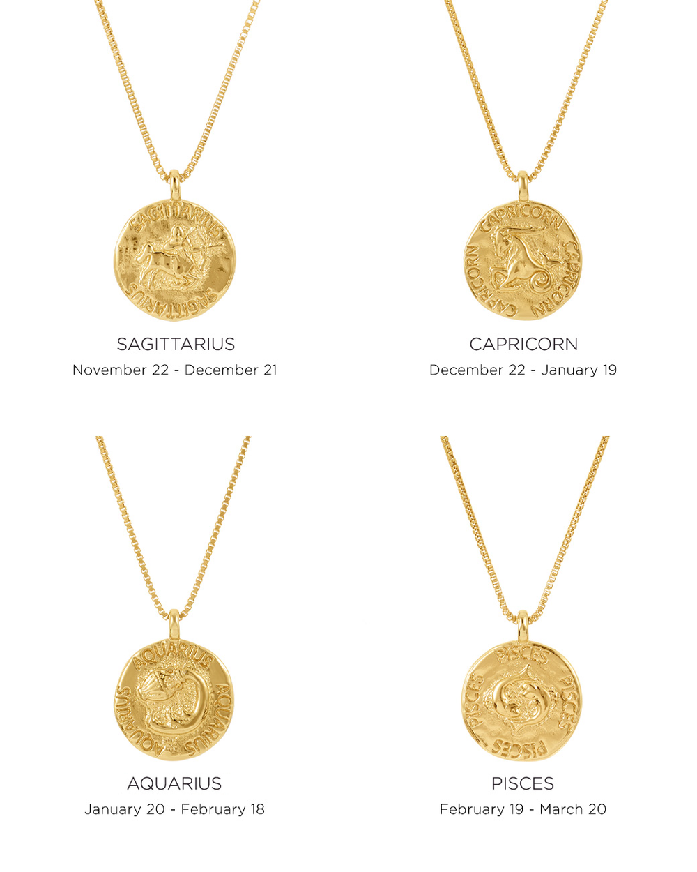 Zodiac Necklace - Equine Exchange Tack Shop