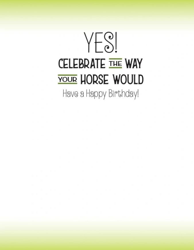 Happy Birthday Card - Roll In Mud