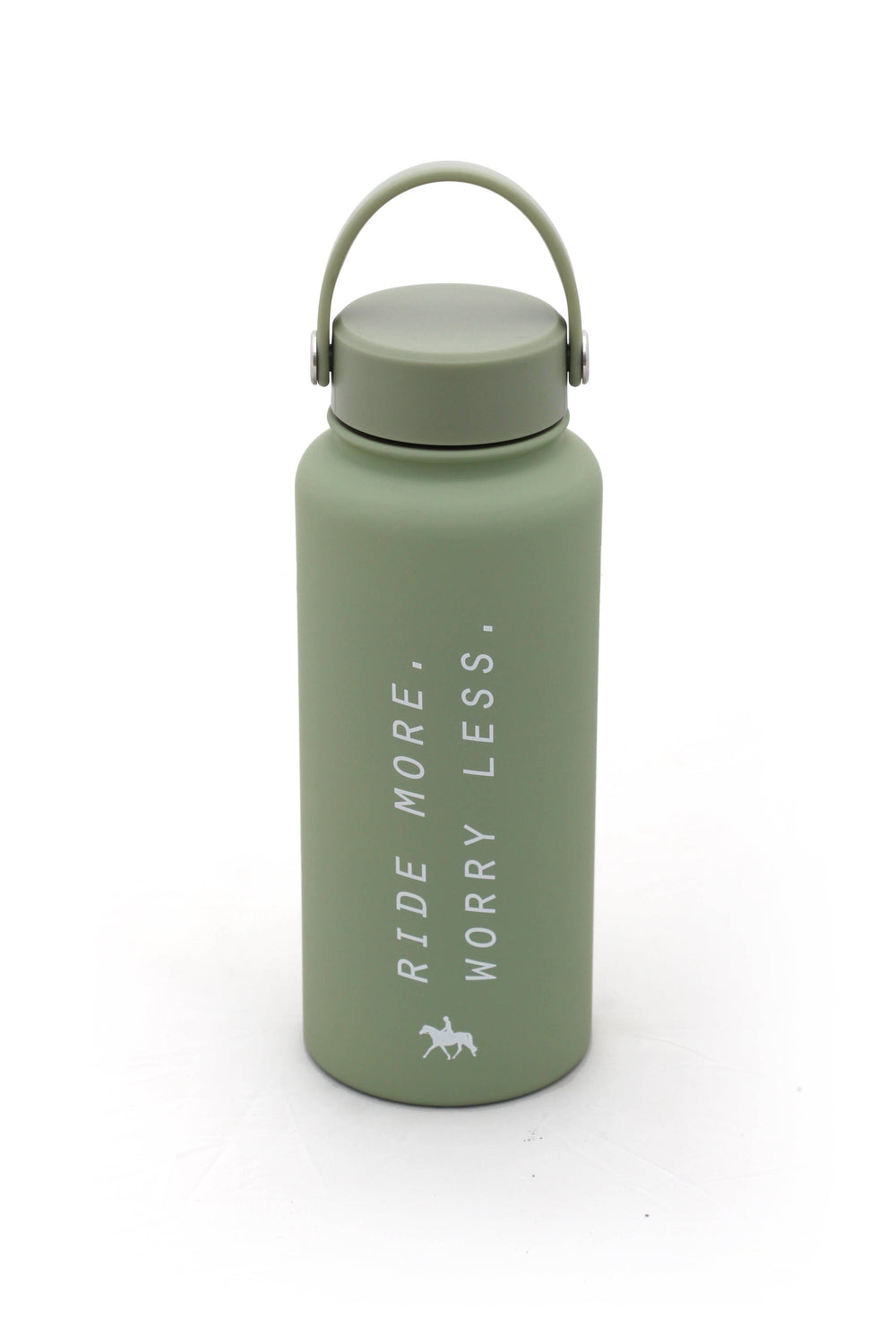 Ride More Worry Less Water Bottle - Equine Exchange Tack Shop