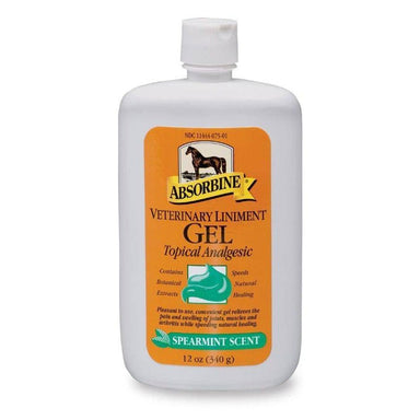 Absorbine Veterinary Liniment Gel - 12oz - Equine Exchange Tack Shop