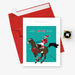 Ho! Ho! Ho! Equestrian Horse Christmas Card - Equine Exchange Tack Shop