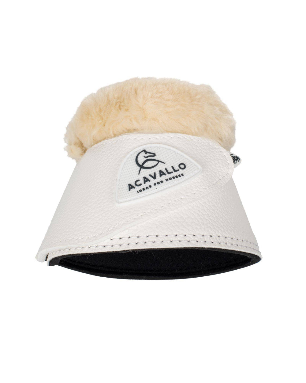 Acavallo ECO-Leather/Faux Sheepskin Bell Boots - Equine Exchange Tack Shop