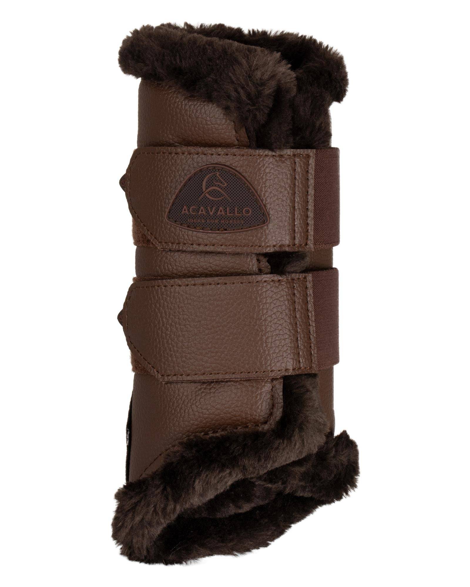 Acavallo Front Brushing Boots - Equine Exchange Tack Shop
