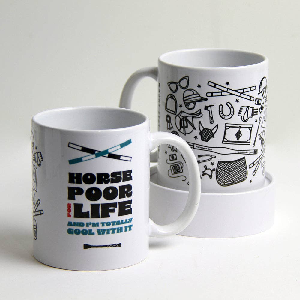 Horse Poor Coffee Mug - Equine Exchange Tack Shop