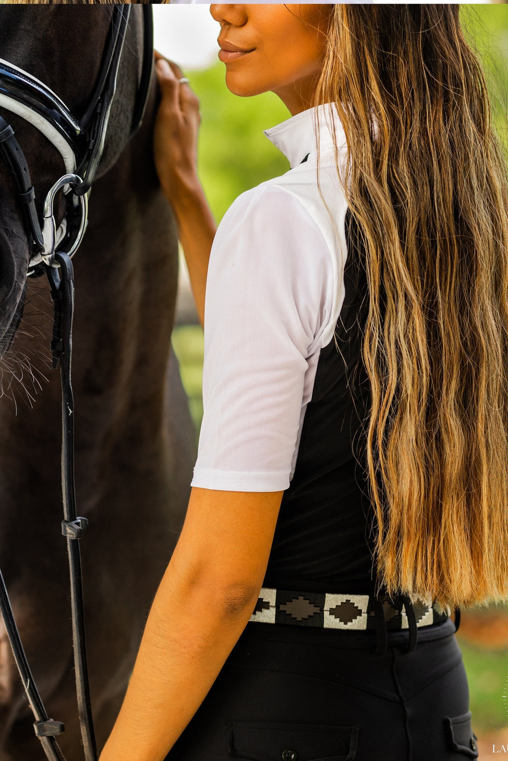 Alex Checkmate Schooling Shirt - Equine Exchange Tack Shop