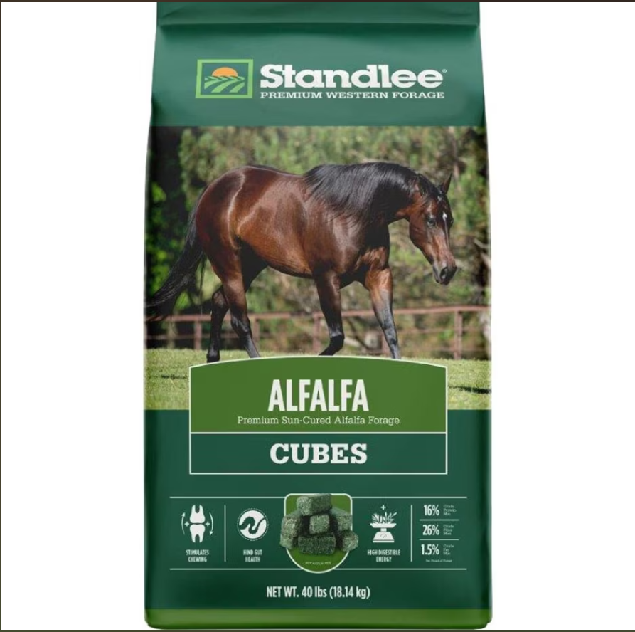 Standlee Premium Alfalfa Cubes  40lb - Equine Exchange Tack Shop