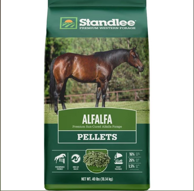Standlee Premium Alfalfa Pellets  40lb - Equine Exchange Tack Shop