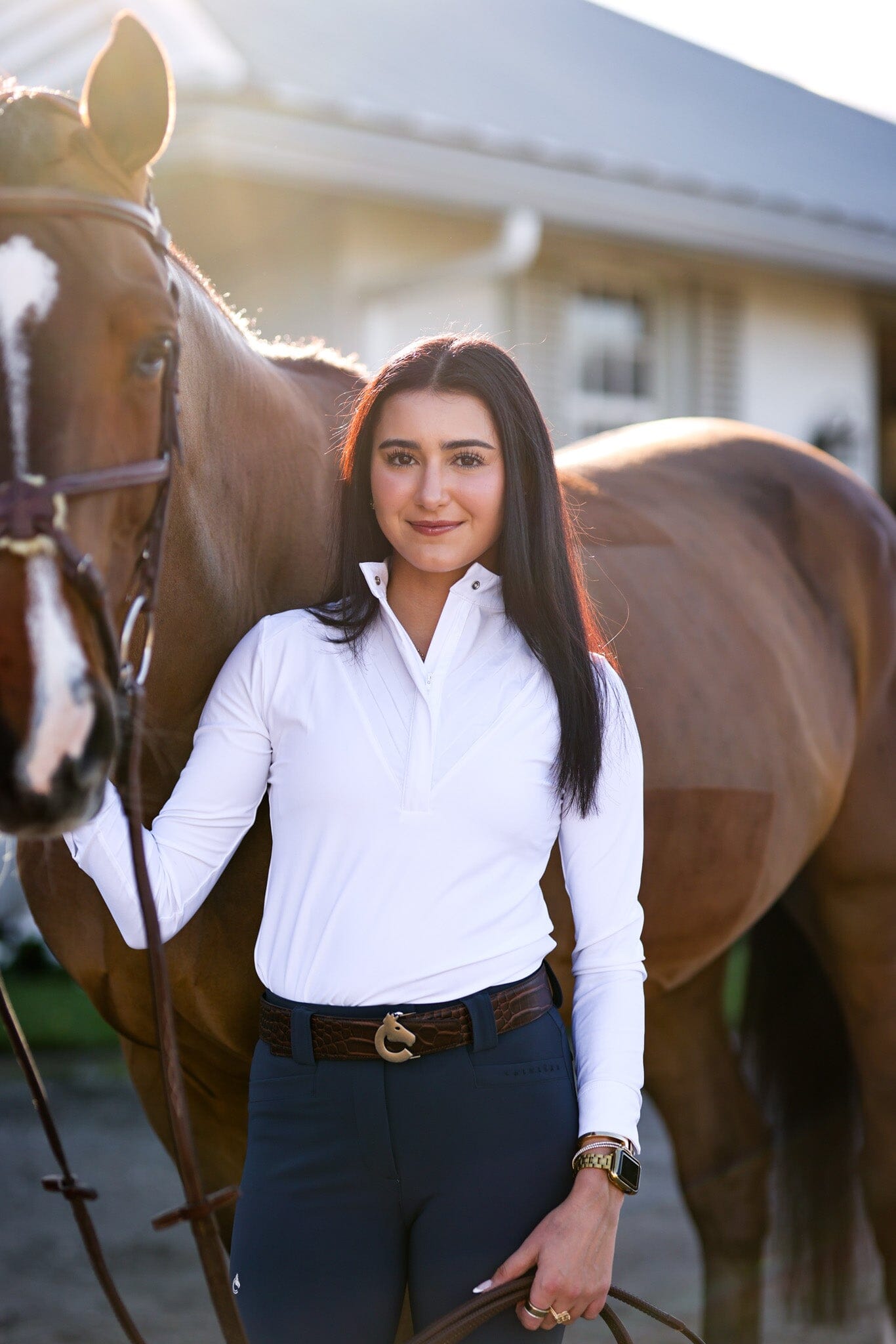 Amelie Undeniable Style Competition Shirt - Equine Exchange Tack Shop