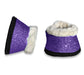 Purple Amethyst Bell Boots - Equine Exchange Tack Shop