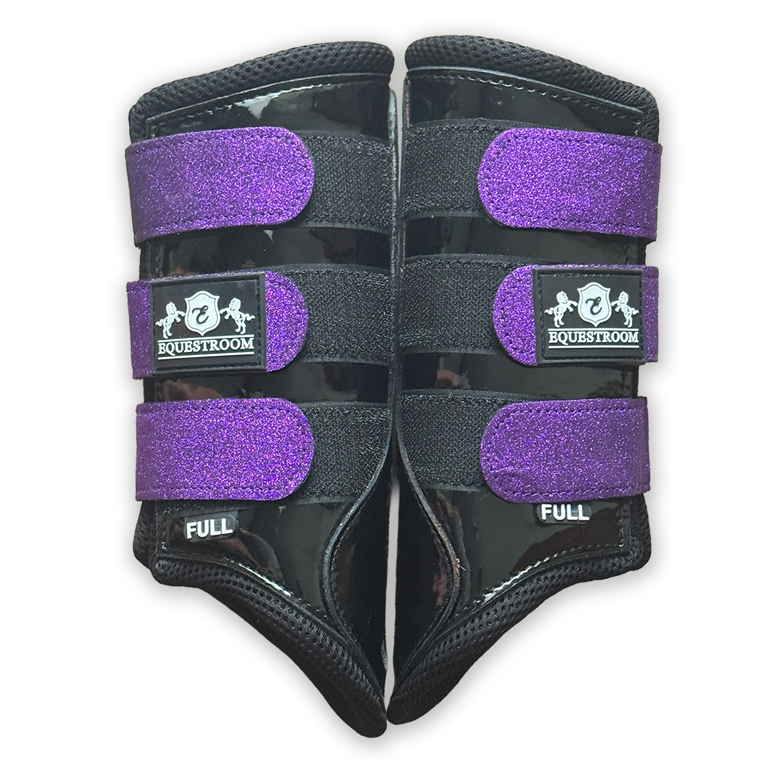 Purple Amethyst Saddle Pad Set