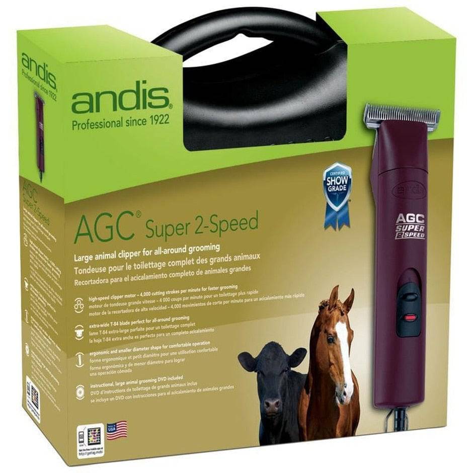 AGC2 Super 2-Speed Horse Clipper With T-84 Blade - Equine Exchange Tack Shop