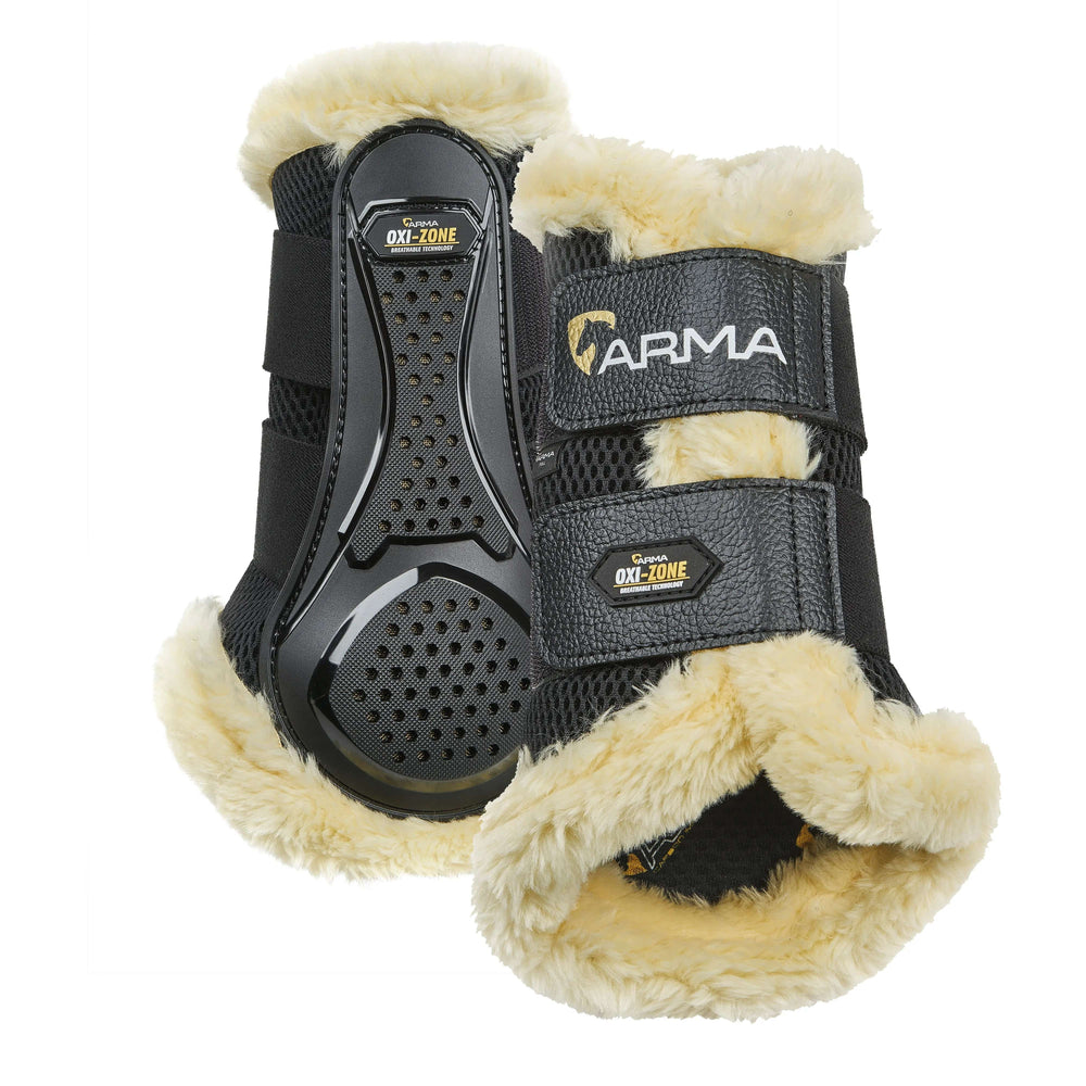 Arma Oxi-Zone Supafleece Brushing Boots -Pr - Equine Exchange Tack Shop