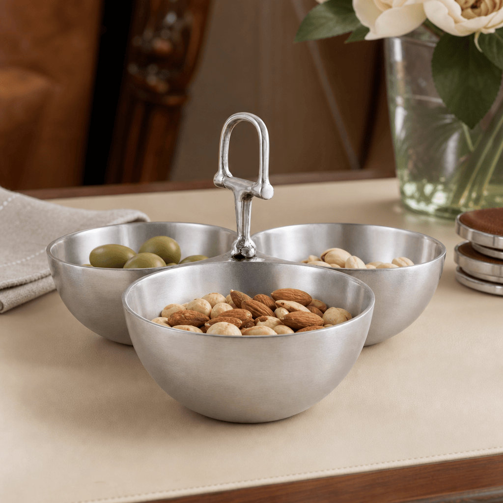 Equestrian Bit 3 Nut Bowl